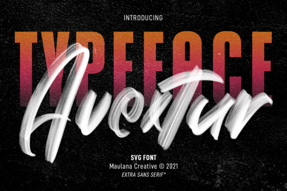 Avextur: The Casual Display Font That Elevs Craft and Product Design
