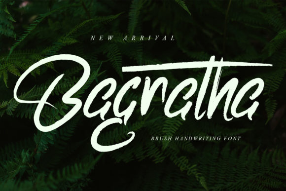 Bagratha: A Brushed Display Font That Elevates Small Business Branding