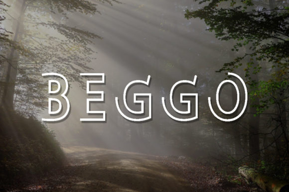 Beggo: A Modern Display Font for Bold Brand Identities