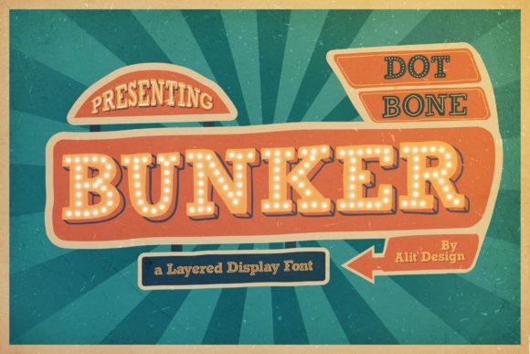 Bunker Font: A Bold Display Typeface for Timeless Editorial Design