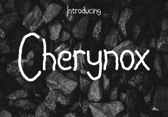 Cherynox: A Playful Display Font That Brings Handmade Designs to Life