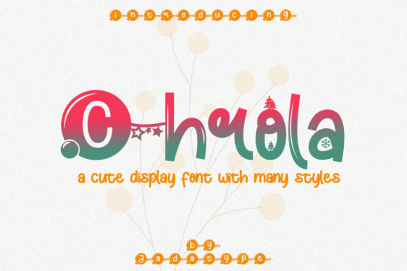 Chrola: A Quirky Display Font for Joyful Branding Projects