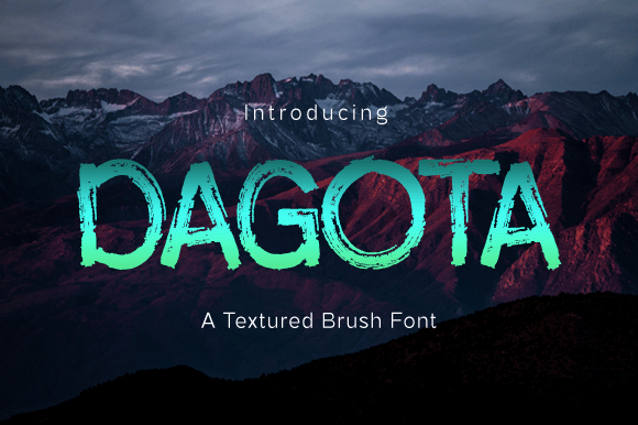 Dagota: A Brushed Display Font That Elevates Brand Identity