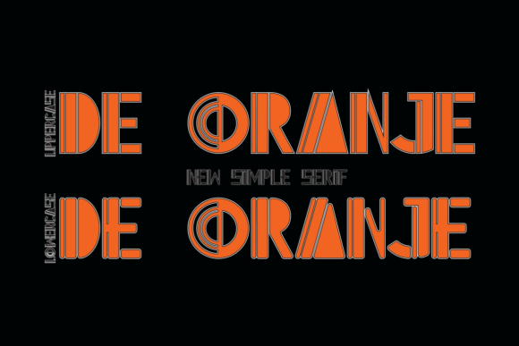 De Oranje: A Modern Display Font That Elevates Small Business Branding