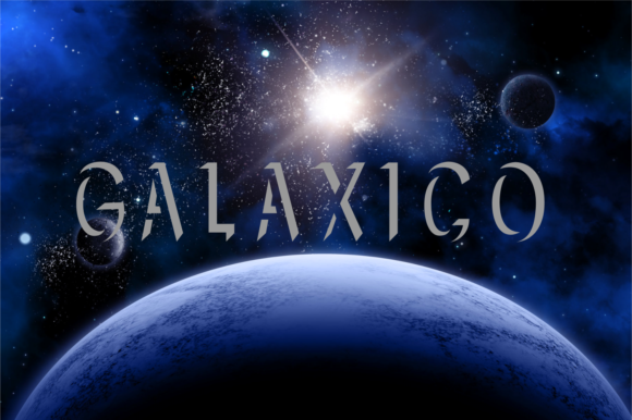 Galaxtico: A Bold 3D Display Font for Scroll-Stopping Marketing Designs