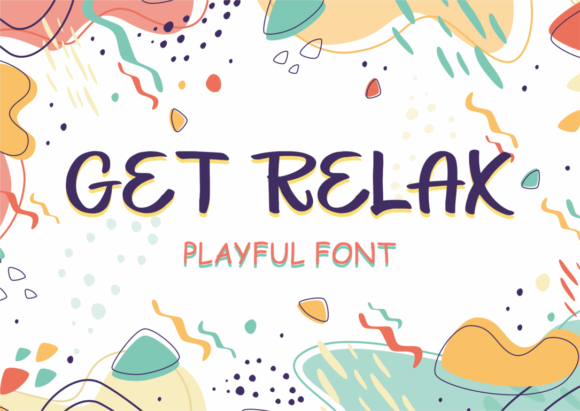 Get Relax: A Laid-Back Display Font for Modern Web Design