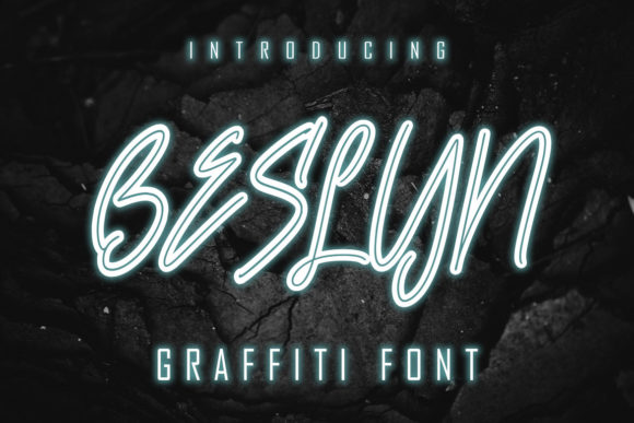 How Beslyn Font Elevates Modern Campaign Visuals with Streetwear Energy