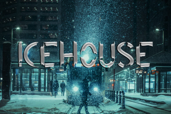 Icehouse: A Bold Display Font That Elevates Campaign Visuals
