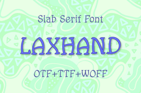 Laxhand: A Playful Display Font for Bold Marketing Designs