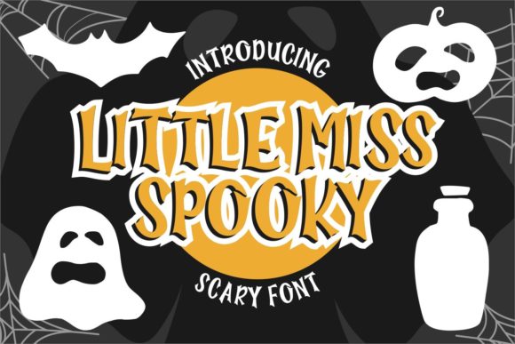 Little Miss Spooky: A Spooky-Cool Display Font for Business Branding