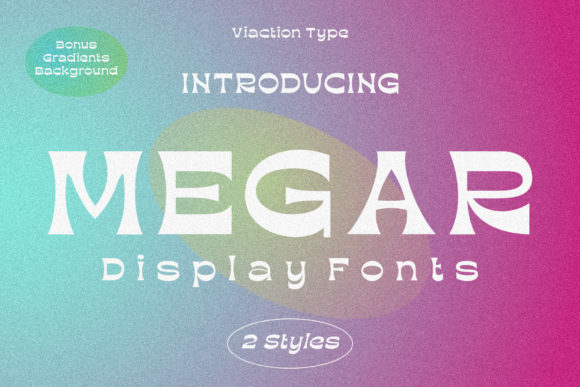 Megar: A Whimsical Display Font for Modern Editorial Design