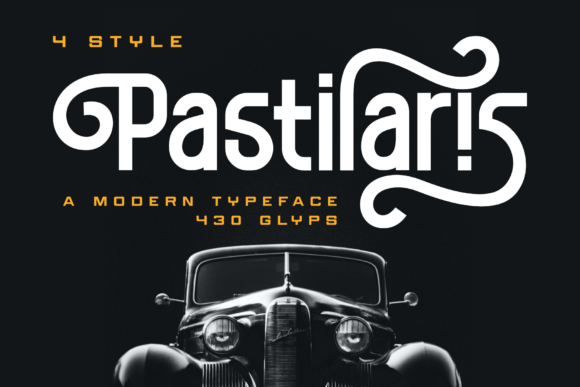 Pastilaris: A Whimsical Display Font for Modern Web and Digital Design