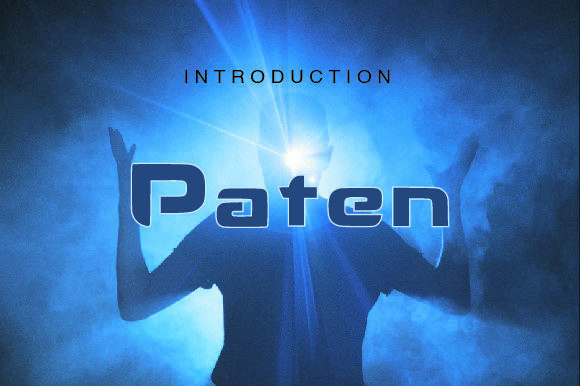 Paten: A Modern Display Font for Bold Campaign Design