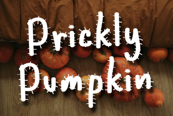 Prickly Pumpkin: A Playful Display Font for Web Design and Digital Branding