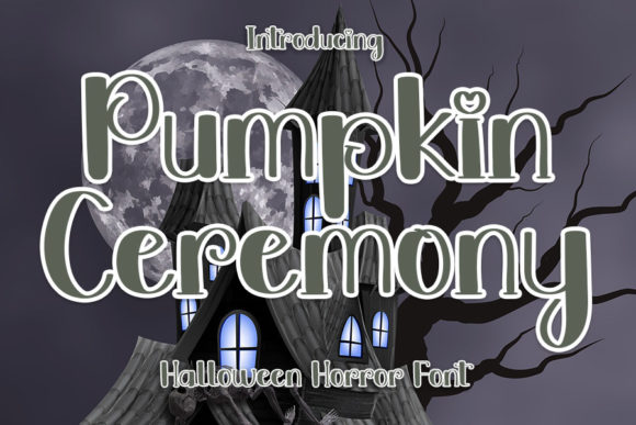 Pumpkin Ceremony: A Chic Display Font for Crafters and Makers