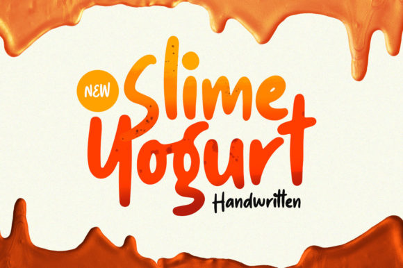 Slime Yogurt: A Fresh Display Font for Modern Editorial Design