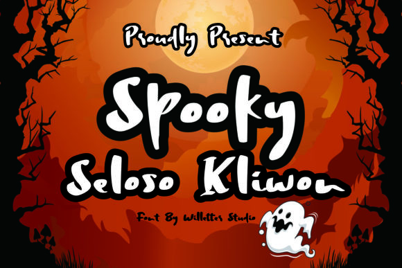 Spooky Seloso Kliwon: A Display Font That Elevates Small Business Branding