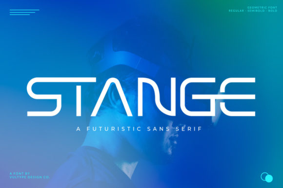 Stange: A Futuristic Display Font for Modern Editorial Design
