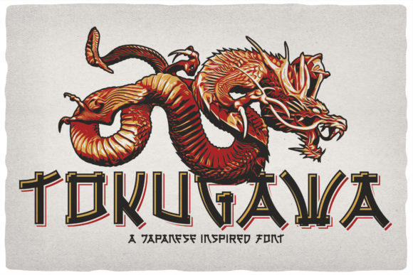 Tokugawa: A Bold Display Font for High-Impact Design